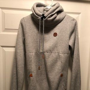 Naketano immitation style HYX Cowl neck Hoodie grey extremely warm xs